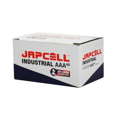 JAPCELL Industrial AAA / LR03 alkaline batteri 40 stk. pakke